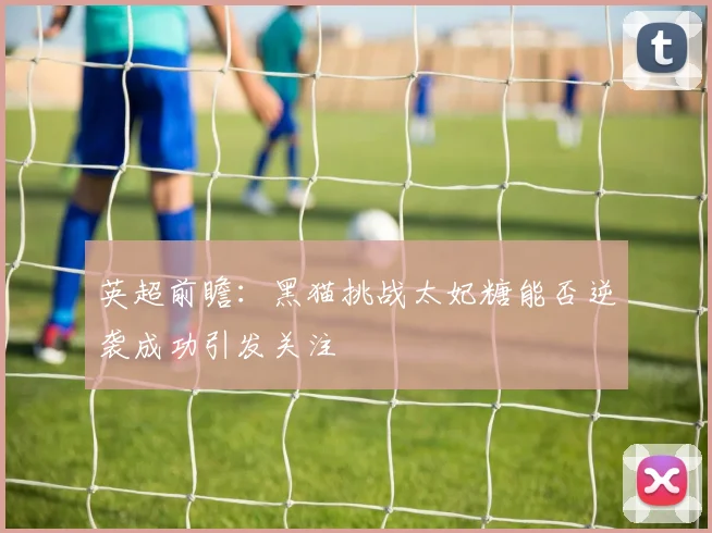 英超前瞻：黑猫挑战太妃糖能否逆袭成功引发关注