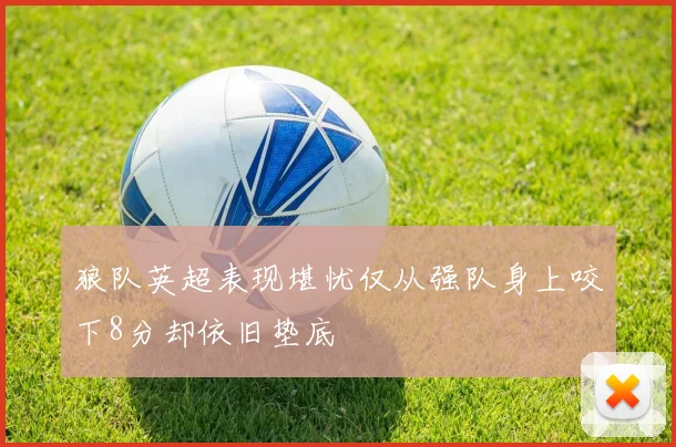狼队英超表现堪忧仅从强队身上咬下8分却依旧垫底